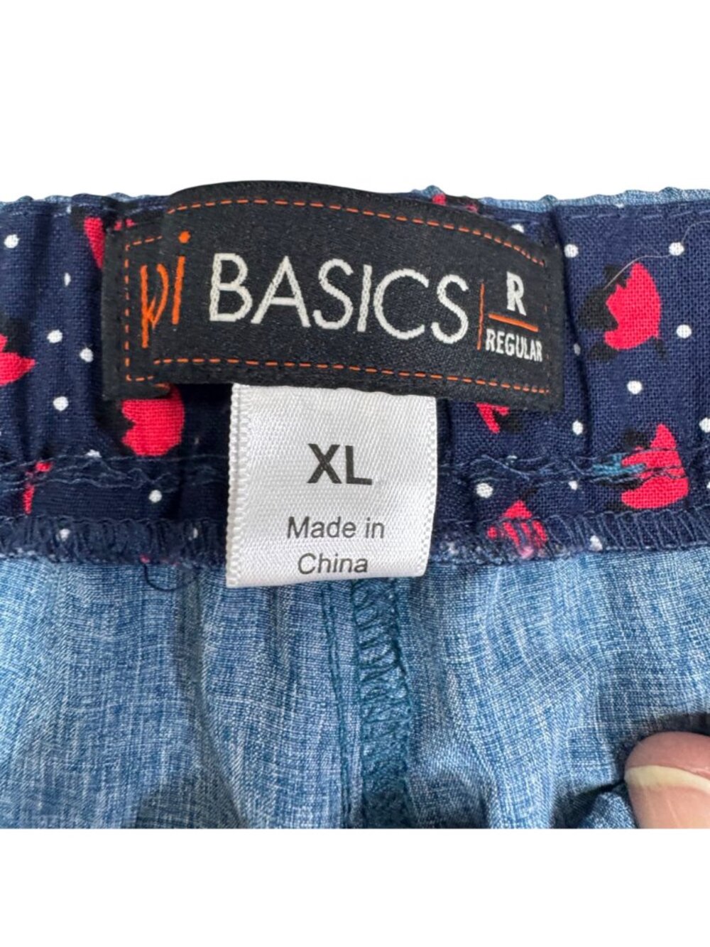 Koi Basics XL Blue Drawstring Elastic Waist Nursing Scrub Pants Pockets NEW - Picture 4 of 14